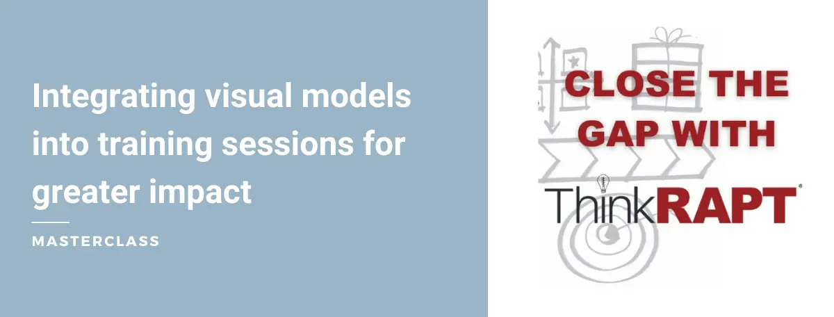 Integrating visual models into training sessions for greater impact.