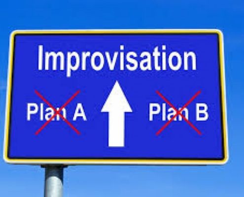 Improvisation sign