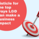 Listicle for the top ways L&D can make a business impact