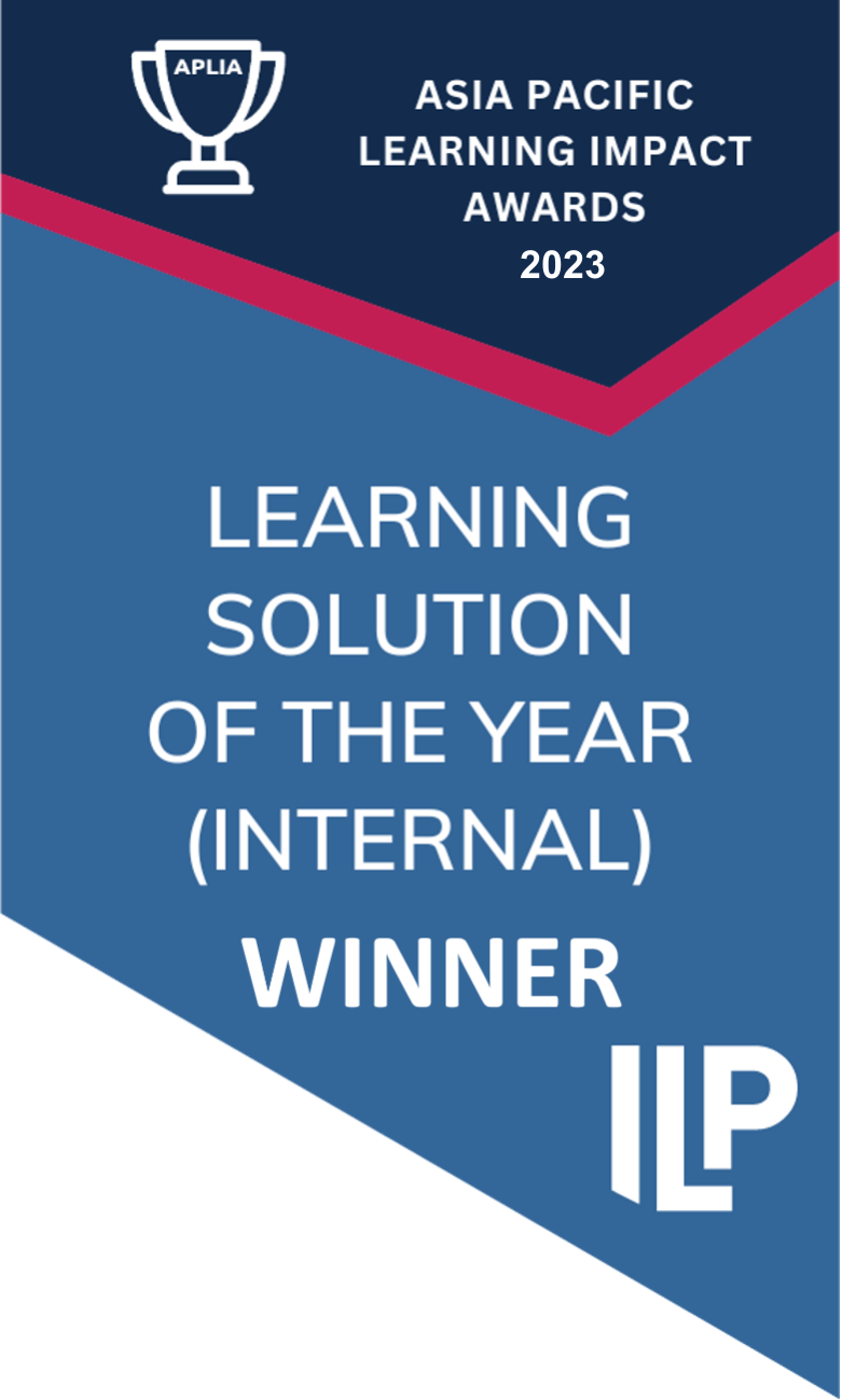 LEARNING SOLUTION OF THE YEAR (INTERNAL) WINNER
