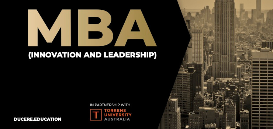 Ducere Webinar - MBA Innovation & Leadership