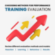 Choosing methods for performance training evaluation